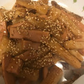 けちゃっぷらんど's cooksnap of when they made 長いもと魚ニソのオイスターバター炒め.