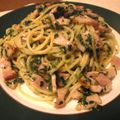 さなちゅ♪'s cooksnap of when they made ほうれん草ソースのパスタ☆.