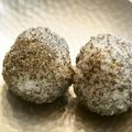 スタイリッシュママ's cooksnap of when they made 簡単！お餅いらず 黒ごま餅.