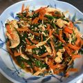 まま☆あぽろ's cooksnap of when they made 春菊のツナ胡麻和え♪簡単コチュジャンと.