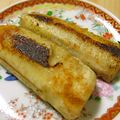 mcc5646's cooksnap of when they made 大黒柱の焼きバナナ♪.