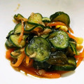 o^o^oayuayu's cooksnap of when they made きゅうりとわかめとツナの酢の物☆.