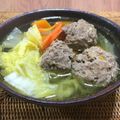 sayokoさん's cooksnap of when they made ✤豚肉団子と白菜の煮物✤.