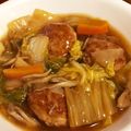 ゆとハルちん's cooksnap of when they made 肉団子(春雨入り)白菜のうま煮.