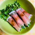 リーコッコー's cooksnap of when they made 簡単！かいわれ巻くだけ生ハムサラダ☆.