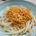 もりはん's cooksnap of when they made もやしの極旨納豆ドレ「サブおかず」.