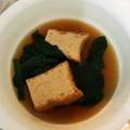 さゆり4's cooksnap of when they made スープまで飲めるほうれん草と厚揚げの煮物.