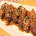 FOGTTI's cooksnap of when they made 豚肉豆苗巻きの照り焼き.