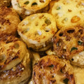 mkoo3's cooksnap of when they made 簡単材料3つだけ！蓮根のはさみ焼き.