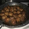 mamour's cooksnap of when they made お肉を感じる冷凍保存ミートボール！.