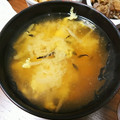 cana226's cooksnap of when they made 痛風対策！ひじきとたまごの味噌汁.