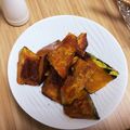 kusarbucks's cooksnap of when they made カボチャの甘辛バター焼き♪.