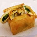 麻ぁちゃん's cooksnap of when they made もちもち明太スティック春巻き★簡単♡.