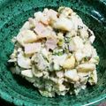 こげ岡's cooksnap of when they made 春の香り♪フキノトウとハムの卵サラダ.