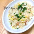 YUH♡ママ's cooksnap of when they made 白菜とベーコンの炒飯☻.