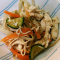 しゅり２'s cooksnap of when they made 簡単♪もやしとささみのナムル.