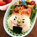しのうさママ's cooksnap of when they made 節分鬼さん弁当.