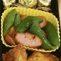 ちっちきっちん's cooksnap of when they made スナップエンドウとウインナーのバター炒め.