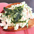 ☆糖質減らしてます☆'s cooksnap of when they made ♡海苔ツナわさびの和風トースト♡.