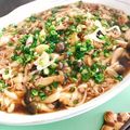 ☆糖質減らしてます☆'s cooksnap of when they made ダイエット！糖質制限 キノコ餡掛け麺.