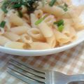 ここ麦's cooksnap of when they made 市販ソースを使ってひとりパスタランチ.