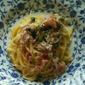 Machib92's cooksnap of when they made ベーコンとキノコのクリームパスタ♪.