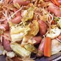 ねこねこさーん's cooksnap of when they made ウィンナー野菜ミックス☆ソース炒め.