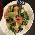 うめのすけえび's cooksnap of when they made レタスとカニカマのマヨネーズ炒め.