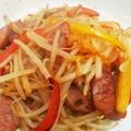 naki1227's cooksnap of when they made もやしとパプリカとベーコン炒め・・・.