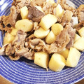 とちマメ's cooksnap of when they made 長芋と豚肉炒め物.