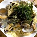 kitty・yumi's cooksnap of when they made スパゲティ・ボンゴレ.