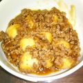 minikazu's cooksnap of when they made ♪里芋とひき肉のこってり煮♪.