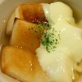さんぴんちゃ＊'s cooksnap of when they made 簡単白だしオニオングラタンスープ.