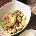 ぽんぽこぽん☆'s cooksnap of when they made 豚肉とアボカドのわさび醤油和え.