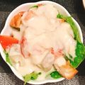 ぴっぐぱぁる's cooksnap of when they made シチューをリメイク　シーザーサラダ.