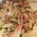みなみ1717's cooksnap of when they made 簡単♪大根とハムの粒マスタードマリネ.
