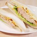 Richland☆Y's cooksnap of when they made スイチリ味のチキンカツサンド.