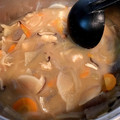 ☆あんこドーナツ☆'s cooksnap of when they made 簡単で栄養たっぷり☆具だくさん豚汁.