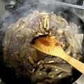 クック8WJYYA☆'s cooksnap of when they made ご飯のお供に♪ 牛こまと蒟蒻の生姜炒め.