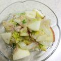 わんぱくいちご's cooksnap of when they made 白菜ツナのりんごこぶおろしサラダ.