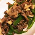 いちごぅ's cooksnap of when they made 牛肉とピーマンのオイスター炒め.
