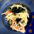 おやつ缶's cooksnap of when they made 簡単！節約！もやしとカニカマのナムル.