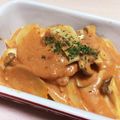 ますふ's cooksnap of when they made たらとポテトのトマトクリーム煮込み.