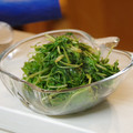 ぽっぽぺぺ's cooksnap of when they made 水菜のオイスターソース炒め★.