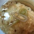 ぱんぎん☆'s cooksnap of when they made 鶏と豆腐のがんもどき風♪簡単煮物手作り.