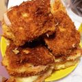 アザラシ人間's cooksnap of when they made はんぺんフライ（ハム&しそチーズ).