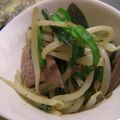 かよなまま's cooksnap of when they made レバニラモヤシ炒め.