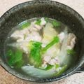 metabo3号's cooksnap of when they made セロリと豚肉のスープ.