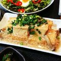 コナ子's cooksnap of when they made 厚揚げとシメジのとろ～り明太子煮♪.