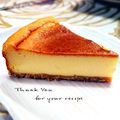 inyako's cooksnap of when they made ギリシャヨーグルト入り❀NYチーズケーキ.